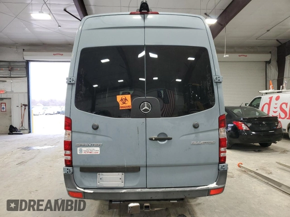 2014 Mercedes-Benz Sprinter with VIN WD4PE8DC7E5873960, listed as a Copart auction lot 78246843 with Not Provided miles and Salvage Title. Bid and sale history available at DreamBid. Image 6.