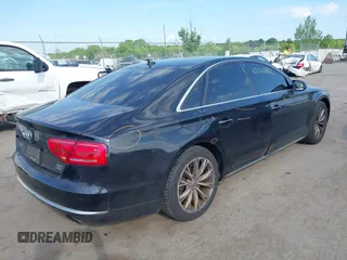 2012 Audi A8 with VIN WAUAVAFD8CN029546, listed as a IAAI auction lot 42216382 with 144,989 mi miles and . Bid and sale history available at DreamBid. Image 4.