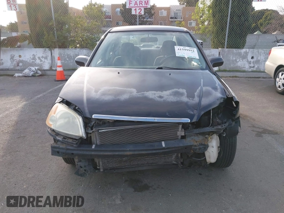 2001 Honda Civic LX with VIN 2HGES16501H619916, listed as a IAAI auction lot 41599951 with 230,395 mi miles. Bid and sale history available at carsss.com. Image 12.