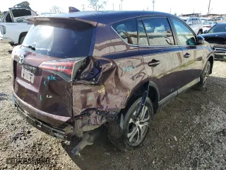 2018 Toyota RAV4 LE with VIN 2T3ZFREV9JW434526, listed as a Copart auction lot 48506345 with 149,742 mi miles and Salvage Title. Bid and sale history available at carsss.com. Image 3.