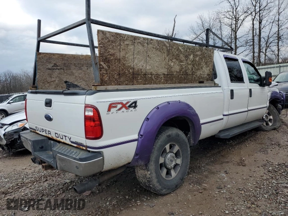 2015 Ford F-350 Platinum with VIN 1FT8W3B6XFEC05664, listed as a Copart auction lot 84847544 with Not Provided miles and Salvage Title. Bid and sale history available at DreamBid. Image 3.