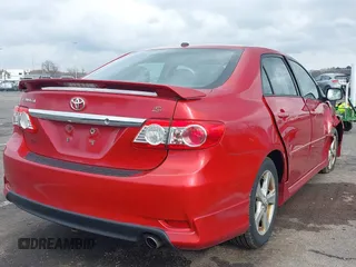 2011 Toyota Corolla L with VIN 2T1BU4EE2BC551676, listed as a IAAI auction lot 41961942 with 172,278 mi miles. Bid and sale history available at carsss.com. Image 4.