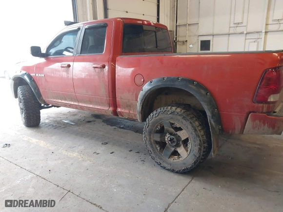 2009 Dodge Ram 1500 SLT with VIN 1D3HV18T79S818665, listed as a IAAI auction lot 41647892 with 179,197 mi miles. Bid and sale history available at carsss.com. Image 3.