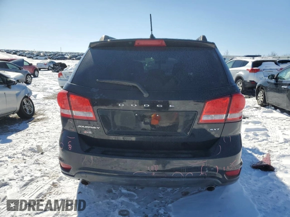 2014 Dodge Journey SXT z VIN 3C4PDCBG6ET238816, wystawiony jako Copart lot #45986675 z przebiegiem 174 452 mil mil oraz Szkoda całkowita • Salvage title. Historia ofert i sprzedaży dostępna na DreamBid. Obrazek 6.