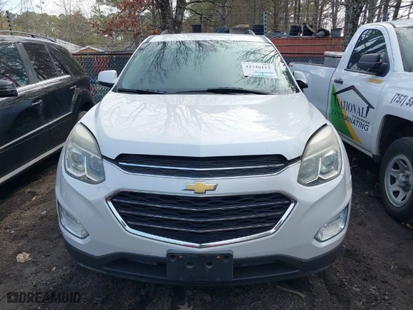 2016 Chevrolet Equinox LT with VIN 2GNFLFEK0G6297262, listed as a IAAI auction lot 41746113 with 66,750 mi miles. Bid and sale history available at carsss.com. Image 12.