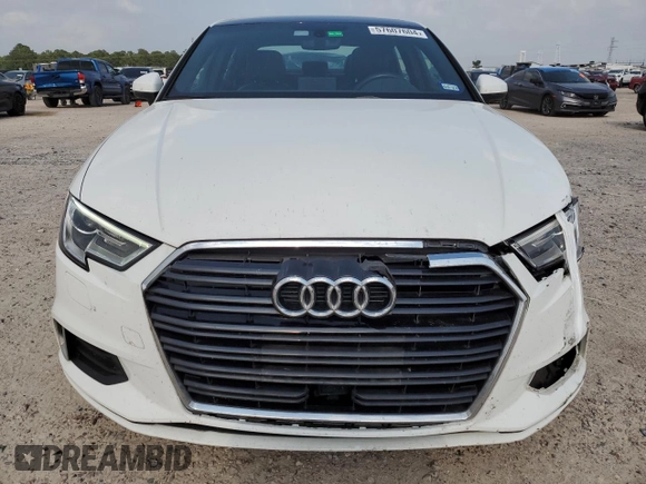 2018 Audi A3 Premium with VIN WAUAUGFF5J1018824, listed as a Copart auction lot 57607604 with 65,062 mi miles and Salvage Title. Bid and sale history available at DreamBid. Image 5.