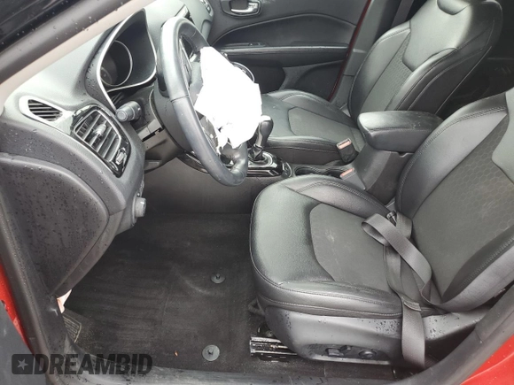2019 Jeep Compass Altitude with VIN 3C4NJCBB0KT658703, listed as a Copart auction lot 62906995 with 80,898 mi miles and Salvage title. Bid and sale history available at DreamBid. Image 5.