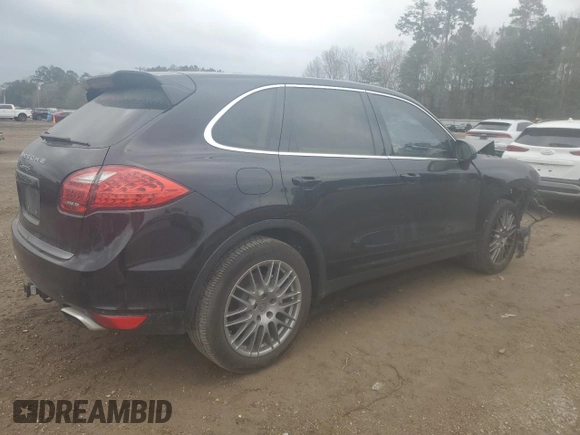 2014 Porsche Cayenne S with VIN WP1AB2A28ELA56038, listed as a Copart auction lot 44906055 with 158,600 mi miles and Salvage title. Bid and sale history available at DreamBid. Image 3.