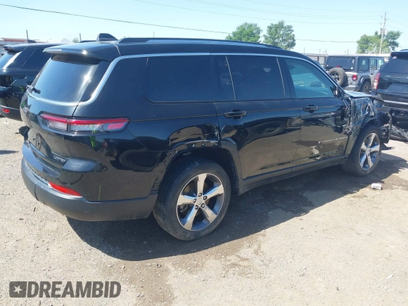 2021 Jeep Grand Cherokee Limited with VIN 1C4RJKBG1M8105003, listed as a IAAI auction lot 42227038 with 77,299 mi miles and . Bid and sale history available at DreamBid. Image 4.