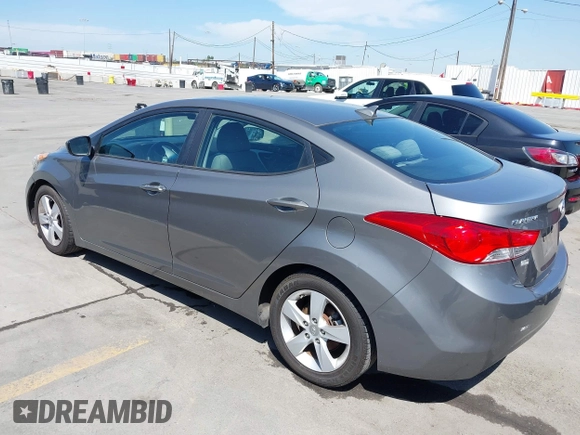 2013 Hyundai Elantra Limited with VIN 5NPDH4AE9DH327145, listed as a IAAI auction lot 42018480 with 206,048 mi miles and . Bid and sale history available at DreamBid. Image 3.