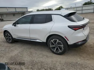 2024 Chevrolet Equinox EV LT z VIN 3GN7DLRP6RS280587, wystawiony jako Copart lot #52231865 z przebiegiem 4199 mil mil oraz Szkody całkowita. Historia ofert i sprzedaży dostępna na DreamBid. Obrazek 2.