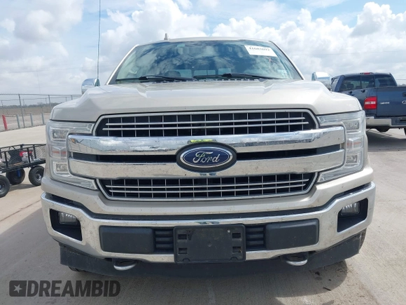 2018 Ford F-150 XL with VIN 1FTEW1E57JKC06727, listed as a IAAI auction lot 41683692 with 125,556 mi miles and . Bid and sale history available at DreamBid. Image 12.