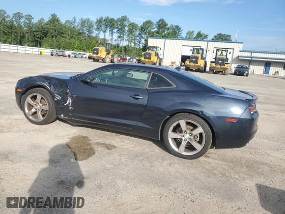 2013 Chevrolet Camaro LT with VIN 2G1FC1E30D9166128, listed as a Copart auction lot 60936725 with 168,914 mi miles and Salvage title. Bid and sale history available at DreamBid. Image 2.