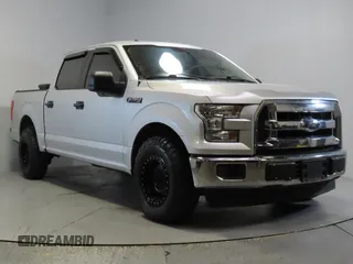 2017 Ford F-150 XL with VIN 1FTEW1CF1HKC65245, listed as a Copart auction lot 48547695 with 123,108 mi miles and Salvage Title. Bid and sale history available at carsss.com. Image 1.