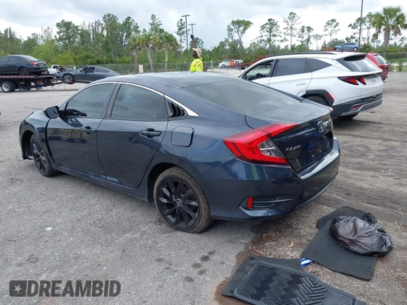 2016 Honda Civic Sedan LX with VIN 19XFC2F52GE069998, listed as a IAAI auction lot 42016233 with 93,990 mi miles. Bid and sale history available at carsss.com. Image 3.