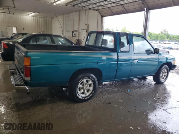 1997 Nissan Frontier XE with VIN 1N6SD16SXVC346717, listed as a Copart auction lot 55442215 with 112,343 mi miles and Salvage title. Bid and sale history available at DreamBid. Image 3.