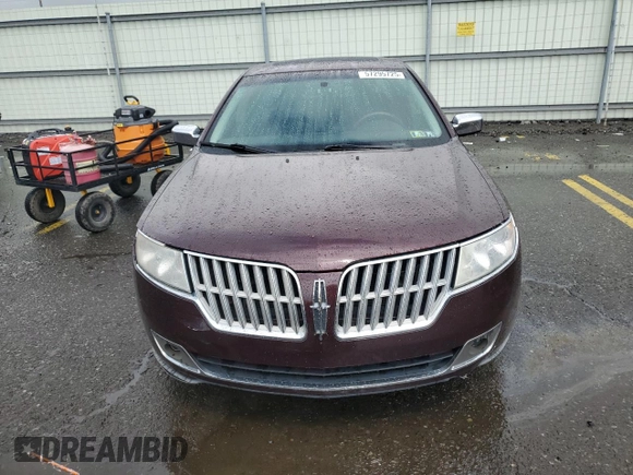 2011 Lincoln MKZ with VIN 3LNHL2JC0BR764654, listed as a Copart auction lot 57295725 with 141,056 mi miles and Salvage title. Bid and sale history available at DreamBid. Image 5.
