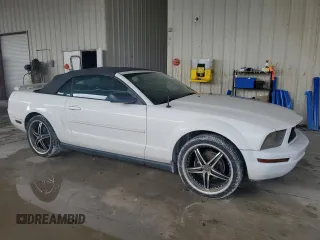 2006 Ford Mustang Standard with VIN 1ZVFT84N565202458, listed as a Copart auction lot 75310324 with 123,833 mi miles and Clean Title. Bid and sale history available at carsss.com. Image 4.