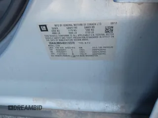 2014 GMC Terrain SLE with VIN 2GKALMEK4E6112378, listed as a IAAI auction lot 41246835 with 236,933 mi miles. Bid and sale history available at carsss.com. Image 9.