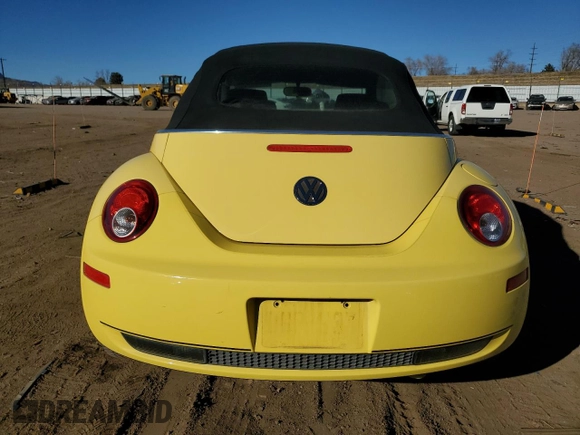 2007 Volkswagen Beetle with VIN 3VWPF31Y47M420531, listed as a Copart auction lot 87063014 with 55,736 mi miles and Salvage title. Bid and sale history available at DreamBid. Image 6.