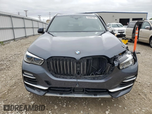 2021 BMW X5 xDrive40i with VIN 5UXCR6C01M9E49207, listed as a Copart auction lot 63399795 with 50,818 mi miles and Salvage title. Bid and sale history available at DreamBid. Image 5.