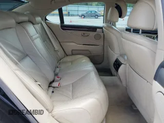 2015 Lexus LS 460 with VIN JTHBL5EF9F5136423, listed as a Copart auction lot 55967695 with 62,012 mi miles and Salvage title. Bid and sale history available at DreamBid. Image 10.
