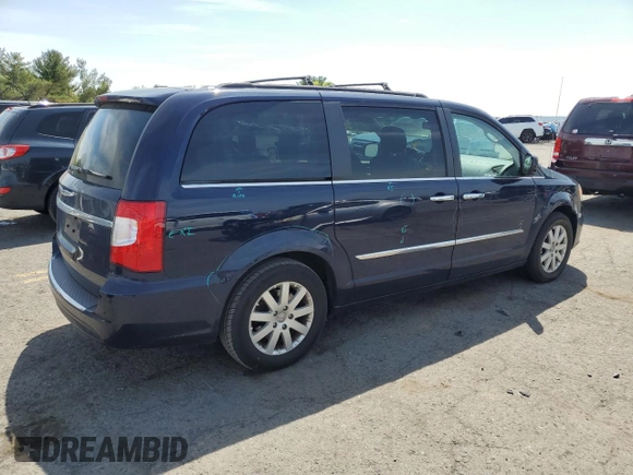 2014 Chrysler Town & Country Touring with VIN 2C4RC1BG0ER422877, listed as a Copart auction lot 54392755 with 117,605 mi miles and Salvage Title. Bid and sale history available at carsss.com. Image 3.