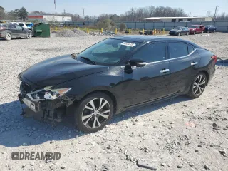 2016 Nissan Maxima SV with VIN 1N4AA6AP8GC376394, listed as a Copart auction lot 46920535 with 194,499 mi miles and Salvage title. Bid and sale history available at DreamBid. Image 1.