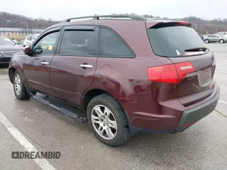 2009 Acura MDX Tech Pkg with VIN 2HNYD28649H532527, listed as a IAAI auction lot 41185878 with 1 mi miles. Bid and sale history available at carsss.com. Image 3.