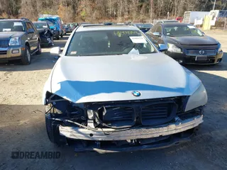 2010 BMW 7 Series 750Li xDrive with VIN WBAKC8C55AC430349, listed as a IAAI auction lot 41004254 with 153,747 mi miles and . Bid and sale history available at DreamBid. Image 6.