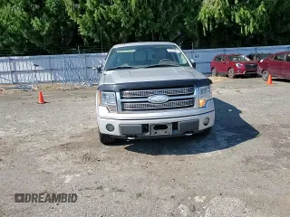 2009 Ford F-150 XL with VIN 1FTPW14V69FA48640, listed as a Copart auction lot 65913475 with 134,839 mi miles and Salvage title. Bid and sale history available at DreamBid. Image 13.