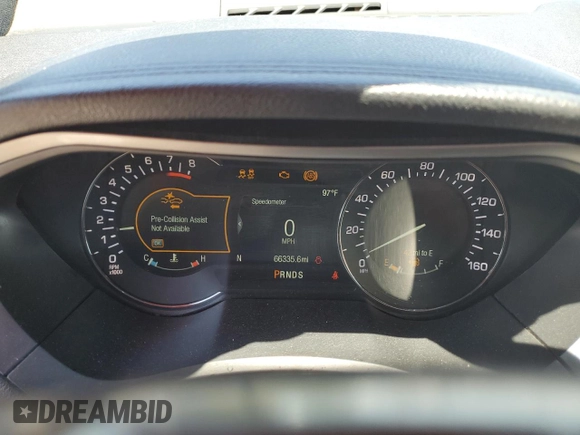 2019 Lincoln MKZ Standard with VIN 3LN6L5A9XKR622194, listed as a Copart auction lot 57318355 with 66,335 mi miles and Non repairable. Bid and sale history available at DreamBid. Image 9.