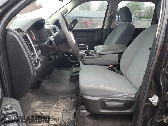 2017 Ram 1500 Express with VIN 1C6RR7KT5HS846449, listed as a Copart auction lot 55813295 with 77,539 mi miles and Salvage title. Bid and sale history available at DreamBid. Image 7.