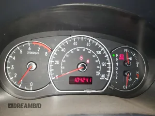 2008 Suzuki SX4 with VIN JS2YB413X85108496, listed as a Copart auction lot 76107604 with 104,241 mi miles and Salvage Title. Bid and sale history available at carsss.com. Image 9.