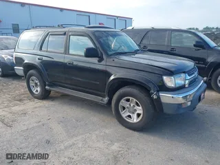 2001 Toyota 4Runner SR5 with VIN JT3GN86R410199189, listed as a IAAI auction lot 42128017 with 294,622 mi miles. Bid and sale history available at carsss.com. Image 1.