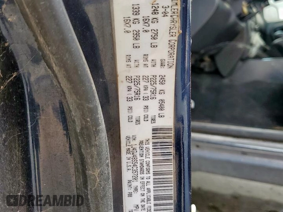 2004 Jeep Grand Cherokee Laredo z VIN 1J4GW48S54C357201, wystawiony jako Copart lot #59083985 z przebiegiem Nie podano mil oraz Nie do naprawy • Non repairable. Historia ofert i sprzedaży dostępna na DreamBid. Obrazek 12.