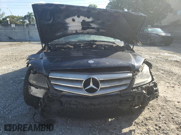 2012 Mercedes-Benz C 250 Sport with VIN WDDGF4HB0CR216656, listed as a Copart auction lot 86068134 with Not provided miles and Salvage title. Bid and sale history available at DreamBid. Image 5.