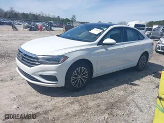 2020 Volkswagen Jetta S with VIN 3VWCB7BU7LM017599, listed as a IAAI auction lot 41753115 with 45,412 mi miles. Bid and sale history available at carsss.com. Image 2.