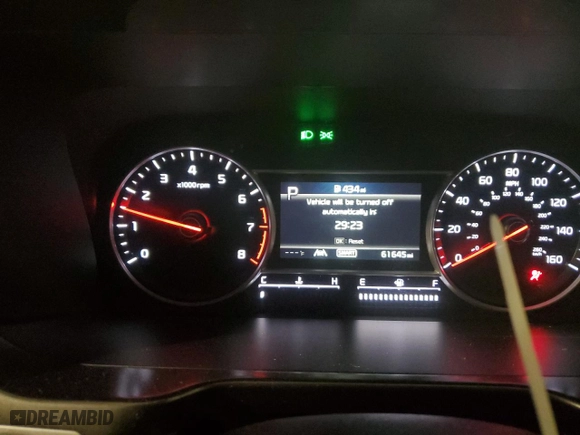 2021 Kia Sorento S with VIN 5XYRL4LC9MG019979, listed as a Copart auction lot 44471225 with 61,645 mi miles and Salvage Title. Bid and sale history available at carsss.com. Image 9.