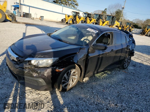 2018 Honda Civic Sedan EX with VIN 19XFC2F73JE012394, listed as a Copart auction lot 47541015 with 94,661 mi miles and Salvage Title. Bid and sale history available at carsss.com. Image 1.