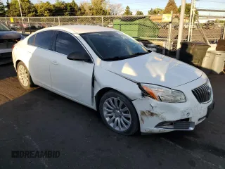 2011 Buick Regal CXL RL3 with VIN W04GR5EC4B1008517, listed as a Copart auction lot 66125254 with 166,753 mi miles and Clean Title. Bid and sale history available at carsss.com. Image 4.
