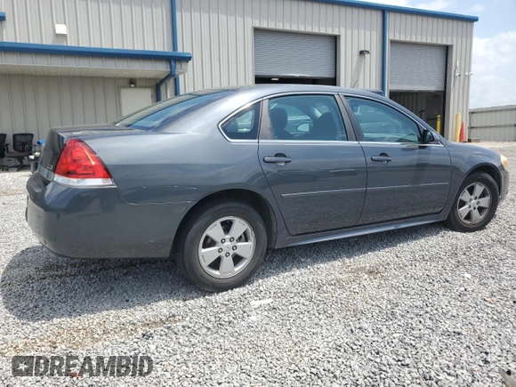 2011 Chevrolet Impala LT Fleet with VIN 2G1WG5EK1B1155265, listed as a Copart auction lot 61567575 with 148,013 mi miles and Salvage title. Bid and sale history available at DreamBid. Image 3.