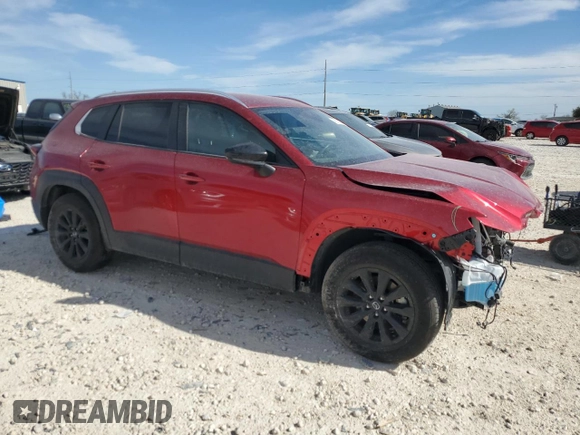 2024 Mazda CX-50 S Select with VIN 7MMVABAMXRN197744, listed as a Copart auction lot 49289375 with 9,224 mi miles and Salvage Title. Bid and sale history available at DreamBid. Image 4.