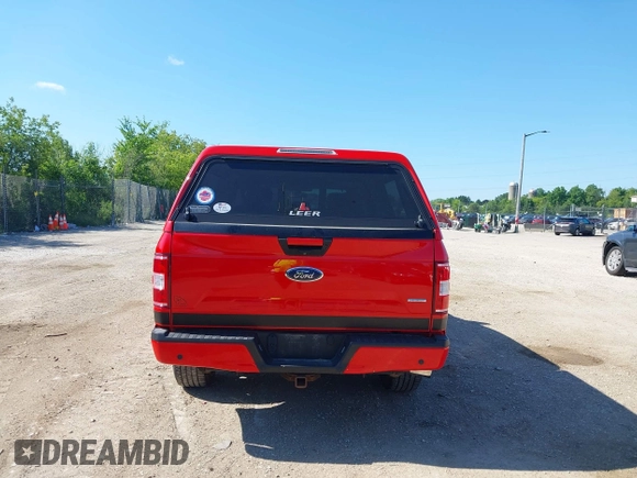 2018 Ford F-150 XL z VIN 1FTEW1EP6JFC11797, wystawiony jako IAAI lot #42628356 z przebiegiem 90 080 mil mil oraz . Historia ofert i sprzedaży dostępna na DreamBid. Obrazek 17.