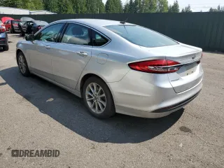 2017 Ford Fusion SE with VIN 3FA6P0HD4HR187841, listed as a Copart auction lot 61766415 with 74,303 mi miles and Salvage title. Bid and sale history available at DreamBid. Image 2.