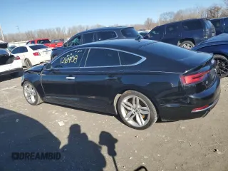 2019 Audi A5 Sportback Premium with VIN WAUANCF54KA063607, listed as a Copart auction lot 76295633 with 126,408 mi miles. Bid and sale history available at carsss.com. Image 2.
