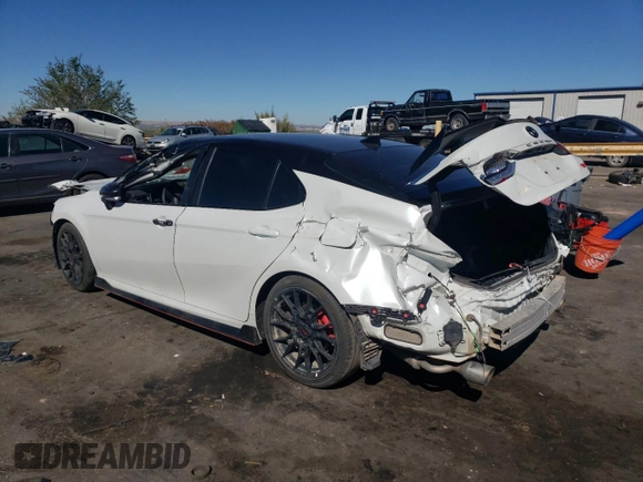 2022 Toyota Camry TRD with VIN 4T1KZ1AK8NU068305, listed as a Copart auction lot 77232174 with Not provided miles and Salvage title. Bid and sale history available at DreamBid. Image 2.