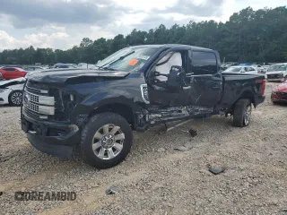2019 Ford F-250 XL with VIN 1FT7W2BT4KEC57796, listed as a Copart auction lot 59682105 with Not provided miles and Salvage title. Bid and sale history available at DreamBid. Image 1.