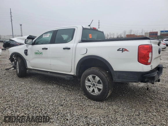 2024 Ford Ranger XL with VIN 1FTER4PH7RLE09106, listed as a Copart auction lot 85033574 with 0 mi miles and Salvage Title. Bid and sale history available at carsss.com. Image 2.