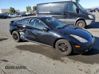 2000 Toyota Celica GT with VIN JTDDR32TXY0022339, listed as a Copart auction lot 79016024 with 161,429 mi miles and Salvage Title. Bid and sale history available at carsss.com. Image 4.